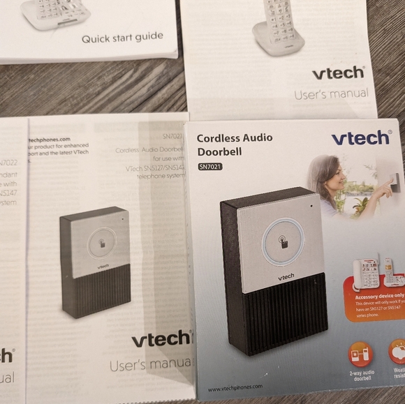 VTech Amplified Cordless Phone with Answering System with Big Buttons & Display - Picture 8 of 16